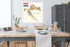 MuchoWow® Poster Karte von Kroatien mit den wichtigsten Produktbild-Vorschau 3