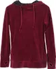 Nicki-Kapuzenpullover, Weicher Hoodie, Boho Samt Sweatshirt Produktbild-Vorschau 4