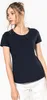 Kariban Damen T-Shirt Baumwolle Kurzarm Basic Shirt Produktbild-Vorschau 2