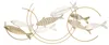 DECORACIÓN DE PARED "FISHY MOVE", dimensiones 142,9 x 5 x Vista previa de la imagen del producto 2