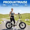 E-Bike Klapprad 20x4 Zoll, 70Nm Hinterradmotor, 140km, F6B, Produktbild-Vorschau 10