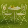 Kobolo Sitzgruppe Gartenmöbel Mosaikoptik - 1 Tisch - 2 Produktbild-Vorschau 3