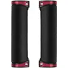 Gripy Crankbrothers Cobalt 130 mm s aretací černá-červená Náhled obrázku produktu 1