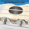 2er Set Vogelkäfig-Zubehör, Edelstahlnapf & Holzsitzstange, Produktbild-Vorschau 4