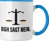 Trendation - Jura Geschenk Tasse mit Spruch für Jurist Produktbild-Vorschau 1