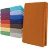 Spannbettlaken Wasserbett Jersey 180x200-200x220 cm Orange Produktbild-Vorschau 1