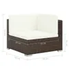 The Living Store 6-tlg. Garten-Lounge-Set mit Auflagen Poly Produktbild-Vorschau 7