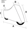 POLO Outdoor Abdeckplane 246x120x93cm Wasserdicht für Produktbild-Vorschau 3