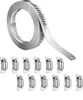 Lechansen Schlauch 304 Edelstahl Schnecken Klemme Set 5 m Produktbild-Vorschau 1