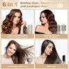 MCURO 6-in-1 Hairstyler mit Lockenstab, Warmluftbürste, Produktbild-Vorschau 2