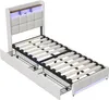 Fortuna Lai Polsterbett 90x200cm mit USB, Jugendbett Produktbild-Vorschau 8