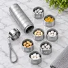 Waterdichte weekpilhouder | WEEKDOSE zilver Productafbeelding-voorbeeld 8