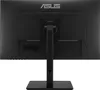 The back of a black ASUS monitor is shown against a black background. Produktbild-Vorschau
