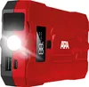 A red and black portable power bank with a flashlight and digital display. Anteprima dell’immagine prodotto