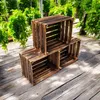 4 x Obstkiste Vintage Geflammt Produktbild-Vorschau 7