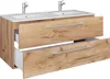 VCM 2-tlg. Doppel Waschplatz | 2x Waschtisch | Badmöbel Set Produktbild-Vorschau 3