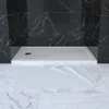 Receveur De Douche A Poser Extra-Plat En Acrylique Blanc Voir les images du produit 5