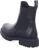 A black leather Chelsea boot is shown from the back-right side against a white background. Voir les images du produit