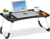 Tavolino per laptop Relaxdays da divano, pieghevole, con Anteprima dell’immagine prodotto 1