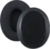 Two black ear pads for headphones are shown against a white background. Produktbild-Vorschau