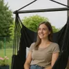 Outtec® Hängesessel mit 2 Kissen - 100x130x75cm, bis 140 kg Produktbild-Vorschau 6