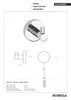 BOMEGA Kleiderhaken Messing Chrom poliert 55x55x50 mm für Produktbild-Vorschau 2