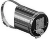 Régulateur de tirage de cheminée DARCO tubulaire 150mm avec Voir les images du produit 2