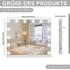 VANITII Hollywood Schminkspiegel 50cm x 40cm Spiegel Produktbild-Vorschau 7
