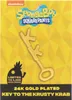 SpongeBob Schwammkopf Replik Krosse Krabbe Key 24k Gold Produktbild-Vorschau 4