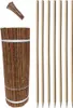 Set Weidenmatte 40x300 cm und 7 Stück Holzpfähle ⌀18 mm Produktbild-Vorschau 1