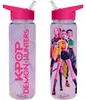 Trinkflasche KPop Demon Hunters mit integriertem Trinkhalm Produktbild-Vorschau 1