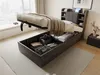 Letto Sweiko in legno 90 x 200 cm, letto idraulico, testata Anteprima dell’immagine prodotto 16