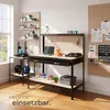 stół warsztatowy tectake® 120 x 60 x 156 cm, plastikowe Podgląd zdjęcia produktu 7