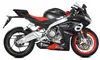 Marmitta completa Steel nera MIVV Delta race per APRILIA rs Anteprima dell’immagine prodotto 2