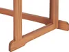 BELIANI Stół składany drewno akacjowe 110 x 47 cm Podgląd zdjęcia produktu 7
