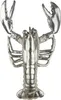 GILDE Figur Hummer Lobster silberfarben H. 41,5 cm, 61411 Produktbild-Vorschau 3