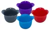 1.01 Coquetiers en silicone set de 4 - 4 couleurs assorties Voir les images du produit 1