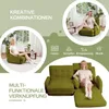 Canapé-lit pliable 4 en 1, fauteuil de relaxation et lit Voir les images du produit 3