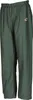 A pair of dark green waterproof pants. Produktbild-Vorschau