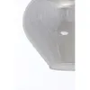 A close-up of a glass lampshade with a swirling pattern. Produktbild-Vorschau