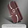 PURSE-CASE für Motorola One Action, Farbe:Weinrot Produktbild-Vorschau 4