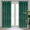 Vorhang VILLA dunkelgrün 140x250 cm  Ösen 10 Produktbild-Vorschau 14