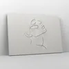Bild auf Leinwand - Leinwandbild - Einteilig - Gesicht Produktbild-Vorschau 4