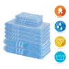 Lavea® 10-teiliges Handtuch Set Elena, 100% Baumwolle - 4x Produktbild-Vorschau 2