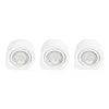 3 x LED Möbel Aufbau- & Einbauleuchten Mercur Weiß IP44 3 x Produktbild-Vorschau 2