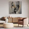 Muralo CANVAS Leinwand Bilder Abstrakt GESICHT Porträt Produktbild-Vorschau 7