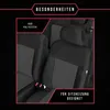 Coprisedili auto Set coprisedili auto nero per Subaru XV Anteprima dell’immagine prodotto 2
