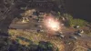 An aerial view of a battlefield scene with tanks and an explosion. Náhled obrázku produktu