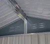 Westmann Stahl Gerätehaus Minor 64 Anthrazit 119x183x196 cm Produktbild-Vorschau 6