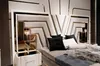 Schlafzimmer Set Bett 2xNachttische Kleiderschrank 7tlg Produktbild-Vorschau 10